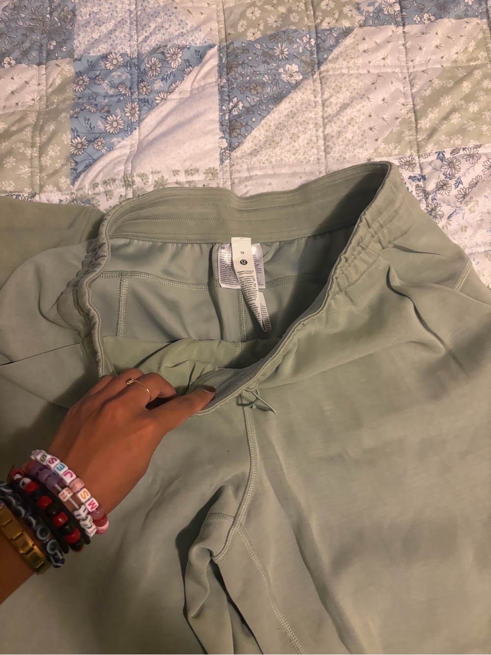 lululemon athletica Sage Green Jogger Pants